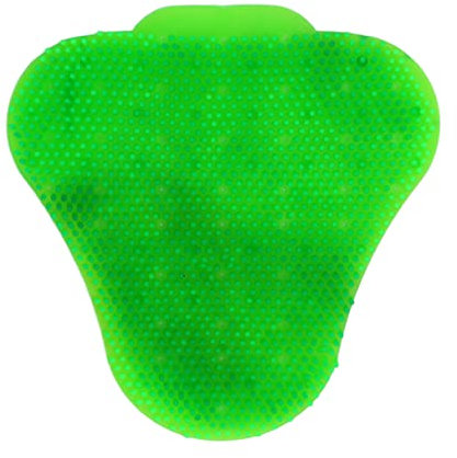PerGar Urinal Pad, Anti Splash Triangle Fragrant Ball, Urinal Screen Deodorizer Mats for Men's Toilet, Urinal Screen Deodorizer Mats, Anti Splash Toilet Smell Refresher Protection (Green)