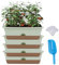 TWSOUL Fioriera da 6 l, per pallet, fioriera in plastica (6 pezzi)