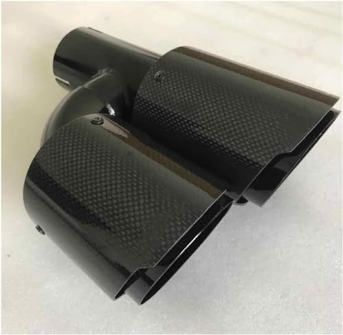 Auto Pot D'échappement,Pour VW EOS 2006-2014,silencieux pointe Sortie Echappement Voiture,Q/73MM IN 89MM OUT