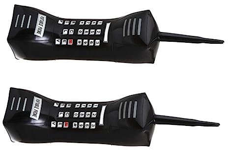 UPKOCH Requisite Aufblasbares Telefon Im 80er-jahre-stil 2 Stück Aufblasbares Handy-spielzeug für Jungen- und Mädchenpartys