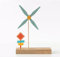 Windmühlen-Ornamente aus Massivholz, gute Arbeit und glückliches Leben, Dekoration, Fensterbank, Schuhschrank, Arbeitszimmer, Esstisch, Couchtisch, Geburtstagsgeschenk