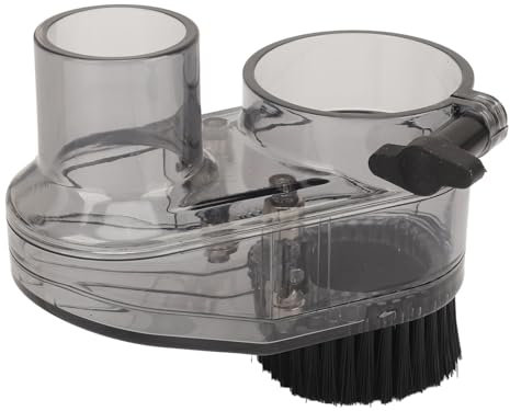 52mm CNC Router Staubabsaugung, Transparentes Spindel Staubschuh Abdeckung Reiniger, CNC-Fräser-Staubschuh für die Holzbearbeitung