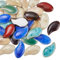 SOFPLATE 1 Schachtel 200g Mosaik Bastelfliesen Großpackung Porzellan Mosaikfliesen Bunte Mosaikfliesenstücke Mit Blumenmuster Unregelmäßige Porzellanfliesen Für Heimwerker Teller Blumentöpfe Vasen Tas