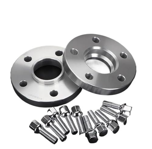 DZSLLOOI Auto Rad Spurverbreiterungen Für Boxster Für Panamera Für Cayenne 911 918 928 944 71812/15/20mm Spurverbreiterung Adapter PCD 5x130 CB 71,6mm Radabstandshalter(20mm Silver)