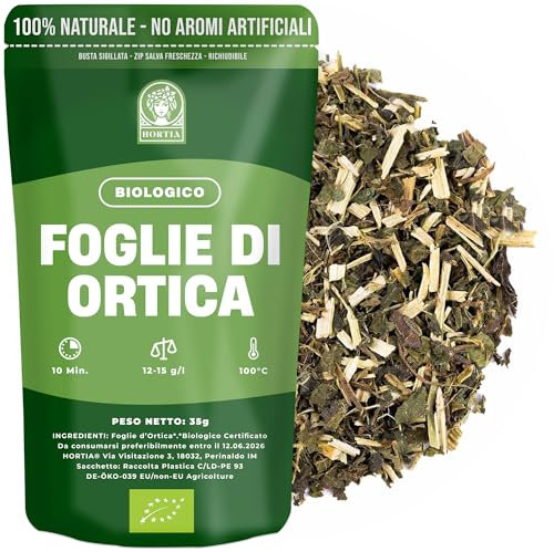 ORTICA | Tisana Drenante alle foglie d'Ortica | Infuso Slim Detox | Snellente, Diuretica e Depurativa | Confezione Regalo Salva Aroma
