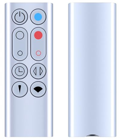 CLVIZCXOM New Fan Remote Control Replacement for Dyson AM09 Hot and Cold Fan Cool Heater Air Purifier Humidifier - Sliver