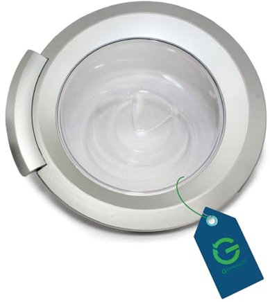 G GRIMALDI Oblò Lavatrice compatibile con BOSCH SIEMENS BALAY codice 00704287 Ricambio Sportello Frontale Vetro completo Cornice Maniglia Chiusura Lavabiancheria Carica Frontale assemblato