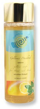 chi-enterprise Goldenes Duschbad 200 ml I Sanft reinigende Pflegedusche für Haut & Haar I Naturrein - frei von Laurylsulfat I für empfindliche und allergische Haut