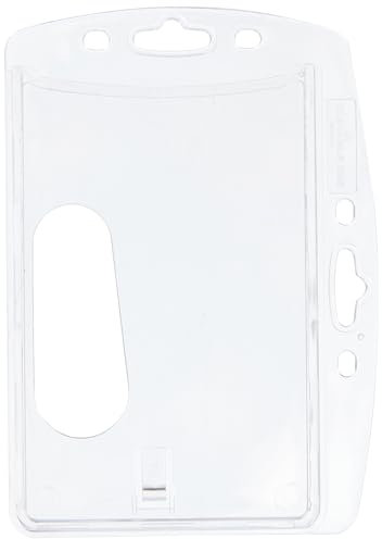 Durable Hartbox für 1 Betriebs-/Sicherheitsausweis im Format 54 x 85 mm, Packung à 10 Stück, transparent, 890519