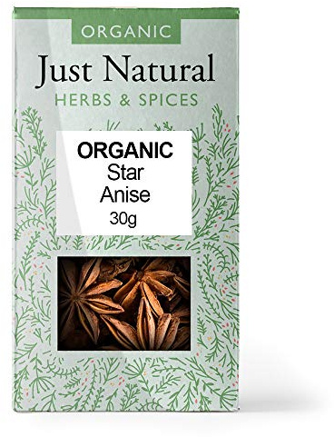 Just Natural Herbs Org Anise Star 15g x 1