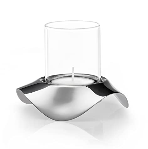 Robert Welch Drift Tealight Holder. Made from Stainless Steel.