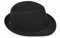 Strohhut Panama Fedora Trilby Gangster Hut Sonnenhut mit Stoffband Farbe:-Schwarz (Strohhut) Gr:-58