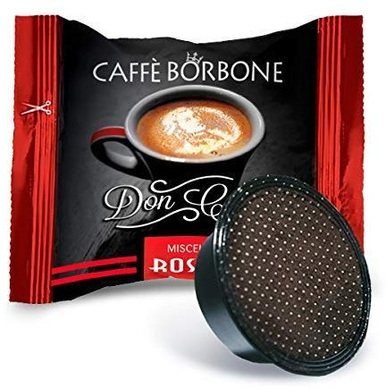 Caffè Borbone Don Carlo Lot de 700 capsules de mélange rouge compatibles avec les machines Lavazza® A Modo Mio® (lot de 7 paquets de 100)