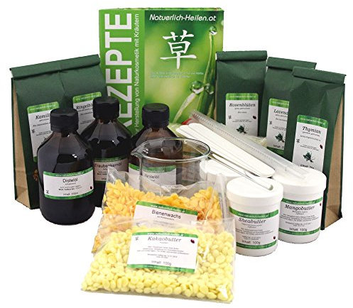 Naturkosmetik selber machen - Starterset groß - Rezepte und das wichtigste Zubehör für die optimale Herstellung Ihrer Naturkosmetik