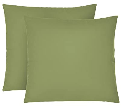 biberna Feinjersey Kopfkissenbezug 0077144 2X 40x40 cm fichte