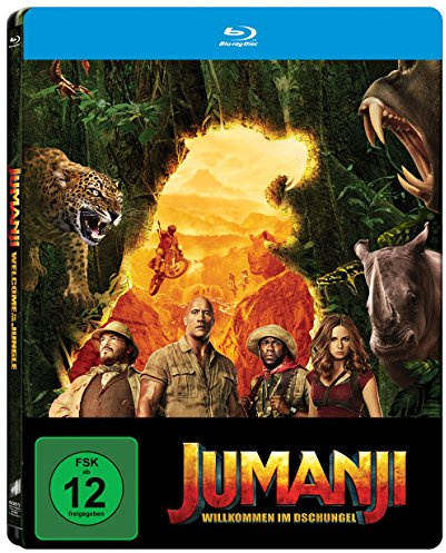 Jumanji: Willkommen im Dschungel [Limited Steelbook Edition] [Blu-ray]