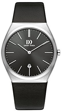 DANISH DESIGN Herren Armbanduhr Analog Quarz Leder IQ14Q1236