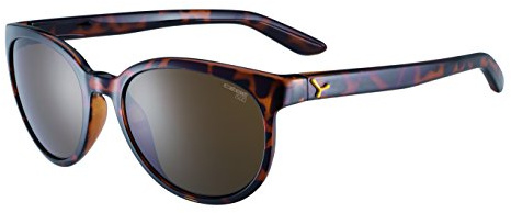 Cébé Sunrise Sonnenbrille, Unisex, Erwachsene, Schildkröte, goldfarben, glänzend, Größe M