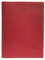 LOLUNA® Porte Carte identité - Permis de Conduire - Carte bancaire - Vitale - Navigo - Fidélités - Petit Format Compact, Fin et Plat, Emplacement Cousu, en Cuir dans Plusieurs Couleurs - Rouge