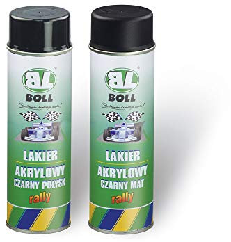 Boll 500 ml Acryllack SCHWARZ MATT Spray Spraydose schnell trocknend 001011