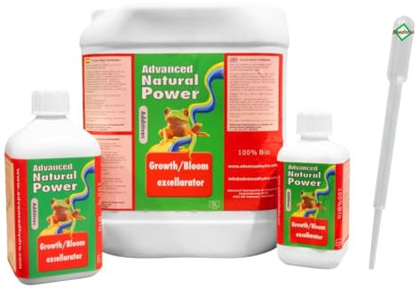 Weedness Advanced Hydroponics Growth/Bloom Excellarator 250 ml - Grow Anbau Indoor Dünger Substrat Reiniger Erde Flüssigdünger Organischer Dünger Bio
