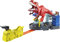 Hot Wheels GWT32 - City T-Rex Attacke Dinosaurier Trackset Spielset mit Auto, Spielzeug Autorennbahn ab 5 Jahren, Abweichungen in Verpackung vorbehalten
