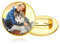 Custom4U Broche Épingle à Nourrice Photo Personnalisé Bijoux pour Vêtement Chapeau Cadeau Femme