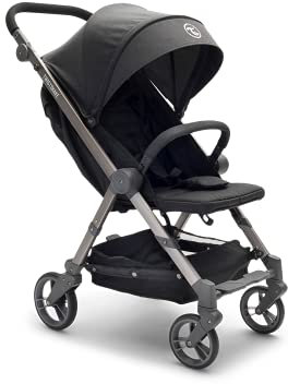 Twistshake Silla De Paseo Ligeras Tour | 0-22 Kg | Plegable Y Compacta, Negro