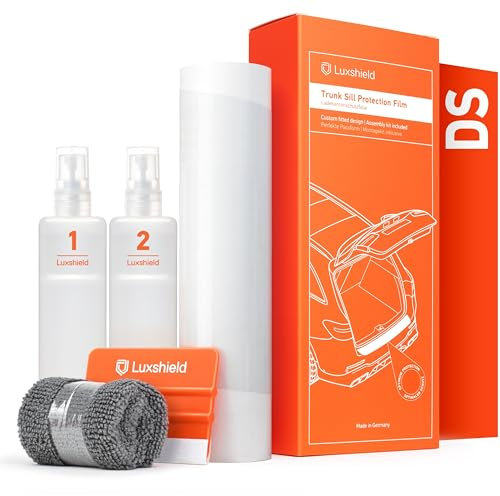 Luxshield Ladekantenschutz Folie für DS Automobiles DS 7 I 2018-2025 - Stoßstangenschutz, Kratzschutz, Lackschutzfolie - Transparent