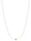 BERGERLIN Rosenquarz Halskette - rosa Kette - Gold - M-L