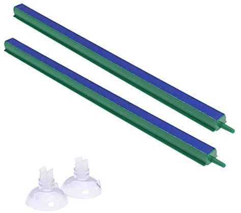 DBOO 30 cm Air Stone Bar Bubble Diffuser 2 Packs Fish Tank Air Stone Bubble Release Diffuser Bar Micro Bubble Stone Bar Diffuser Bubbler Airstones for Air Pumps Fish Tanks Aquariums and Hydroponics