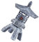 DOITOOL Steinlaterne Garten Solar Gartenleuchten Harz Pagode Statue Stil B Kunstharz Garten Ornament Solarleuchte Rasen Beleuchtung Terrasse Garten Landschaft Lampe Party Dekoration
