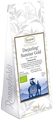 Ronnefeldt - Darjeeling Summer Gold - Bio - Schwarzer Tee aus Darjeeling - 100g, Menge:6 Stück