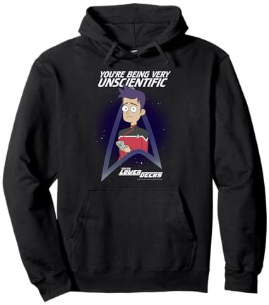 Star Trek: Lower Decks Brad Boimler Very Unscientific Poster Pullover Hoodie