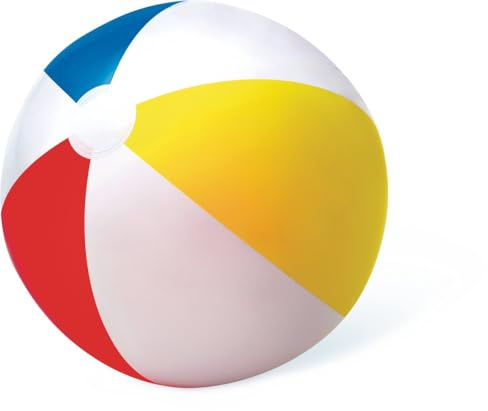 Intex Glossy Panel Ball - Inflatable Water Ball/Beach Ball - Diameter 51 cm