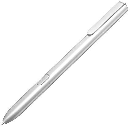 Stylet Ecran Tactile Bouton S Pen pour Samsung Galaxy Tab S3 LTE SM-T820 T825 T827 (Argent)