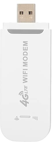 4G LTE Router, 150Mbps WLAN, mobiler WiFi-Hotspot mit SIM-Karten-Slot | USB Router Mobile WLAN Hotspot LTE 150Mbps SIM Slot 10 Benutzer ABS Material Laptop Tablet