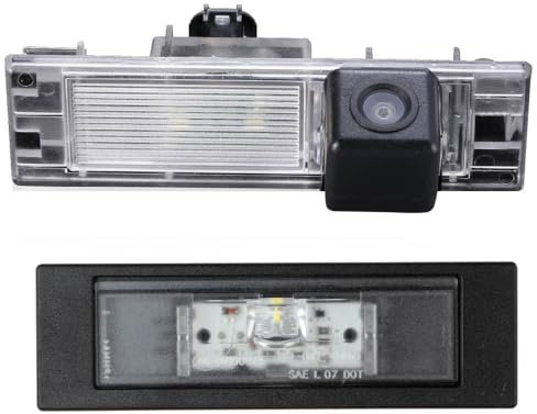 HD Nachtsicht Rückfahrkamera Ersatz für BMW 1er E81 E87 116i 118d 118i 120d 120i 125i 123d 130i 135i F20 F21/6er Cabriolet Coupe E63 E64 620d 630i 635d 640i 645Ci M6 G32 F12 F06 F13/Z4 E85 E86 E89