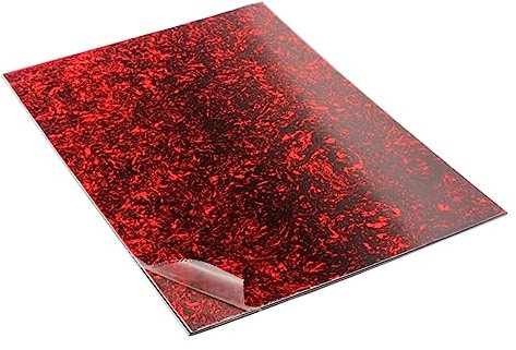 JOINPAYA Schlagschutzplatte Schildkrötenmaterial Pickguard Für Akustikgitarren Und Bässe Kratzfest Selbstklebend Installieren Langlebig Und Hitzebeständig