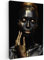 MuchoWow© Leinwände Groß 80x120 cm XXL Wall Decoration Bilder für die Wand Schlafzimmer Deko Pictures Canvas Painting Wanddekoration Wohnzimmer Frau - Malerei - Gold - Luxus - Porträt