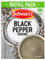 Schwartz Ground Black Pepper Refill Pack, 27g