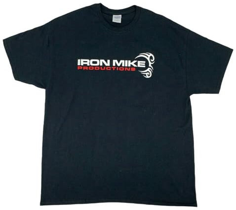Iron Mike Production T-Shirt Mens Short Sleeve Mike Tyson Tattoo New Black XXL