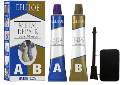 Shower Tray Repair Kit, Ceramic Tile Repair Paste Bathtub Crack Refinishing Kit AB Mix Paste Tile Glue Waterproof Bathtub and Sink Repair Kit for Chips Dents Cracks Holes Scratchs