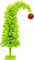 Christmas Concepts® 1.5m (5ft) Pre Lit Christmas Tree With Giant Red Bauble Topper - 8 Function 130 Warm White LED Lights - Curved Artificial Tree