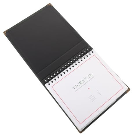 Garneck Ticket Album Für Konzerttickets - Ticket Organizer Für Erinnerungen - Dunkelgrün 22 3 x 21 5 Cm Papieranlage Ideal Für Die Aufbewahrung Von Tickets Und Erinnerungsstücken