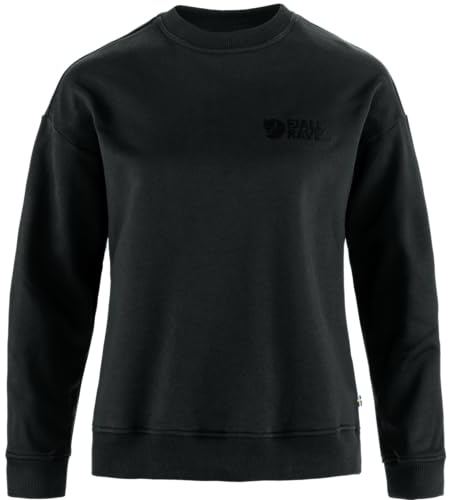 Fjällräven Damen Classic Sweatshirt, Black, M