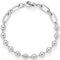 JEWELS BY LEONARDO Armband Dotty • Arm-Kette aus silberfarbenem Edelstahl • kräftigen Kugeln mit stilvollen Stegen • 19 cm Länge • Schmuck Geschenk für Frauen • 024924