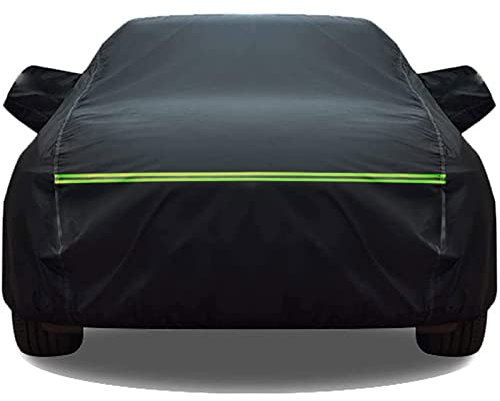 Bâche de Voiture Anti-grêle pour Renault Clio 4 (2016-2020),Coque Intégrale pour Protection Contre Le Soleil, La Pluie Et avec Fermeture éclair Et Cordon De Serrage Coupe-Vent