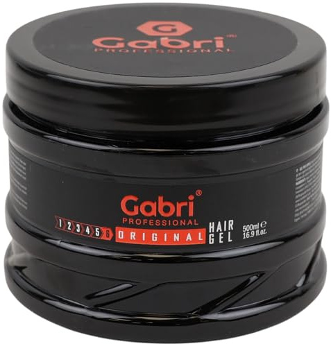 Gabri Professional - Hair Gel Original 500ml | klassischer Look | Angereichert mit Keratin für gestärktes, geschütztes Haar