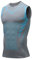 HDAKDDHG Compression Tops for Men Short Sleeve Mens Running Top Mesh Design Quick Dry Base Layer Top for Gym Sports Fitness Workout Cycling,Training-XL Grey